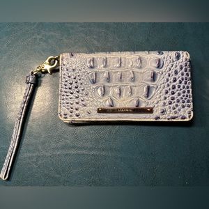 Brahmin faux alligator skin wallet